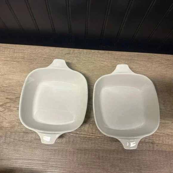 Vintage Corning Ware petite pans. Made in USA. Set of 2. Blue flowers - Picture 6 of 7